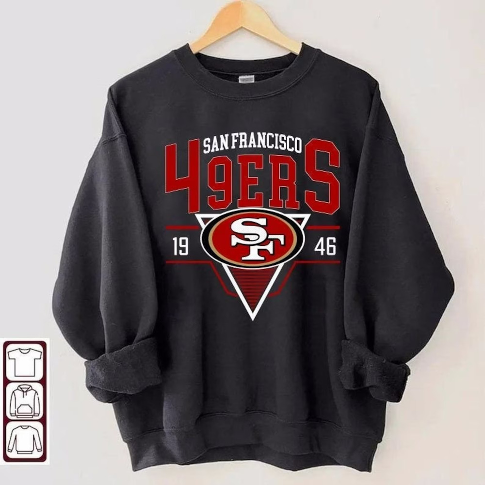 San Francisco Football Vintage, San Francisco Football Sweatshirt